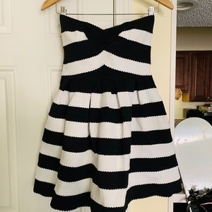 Sans Souci nautical striped A-line summer dress